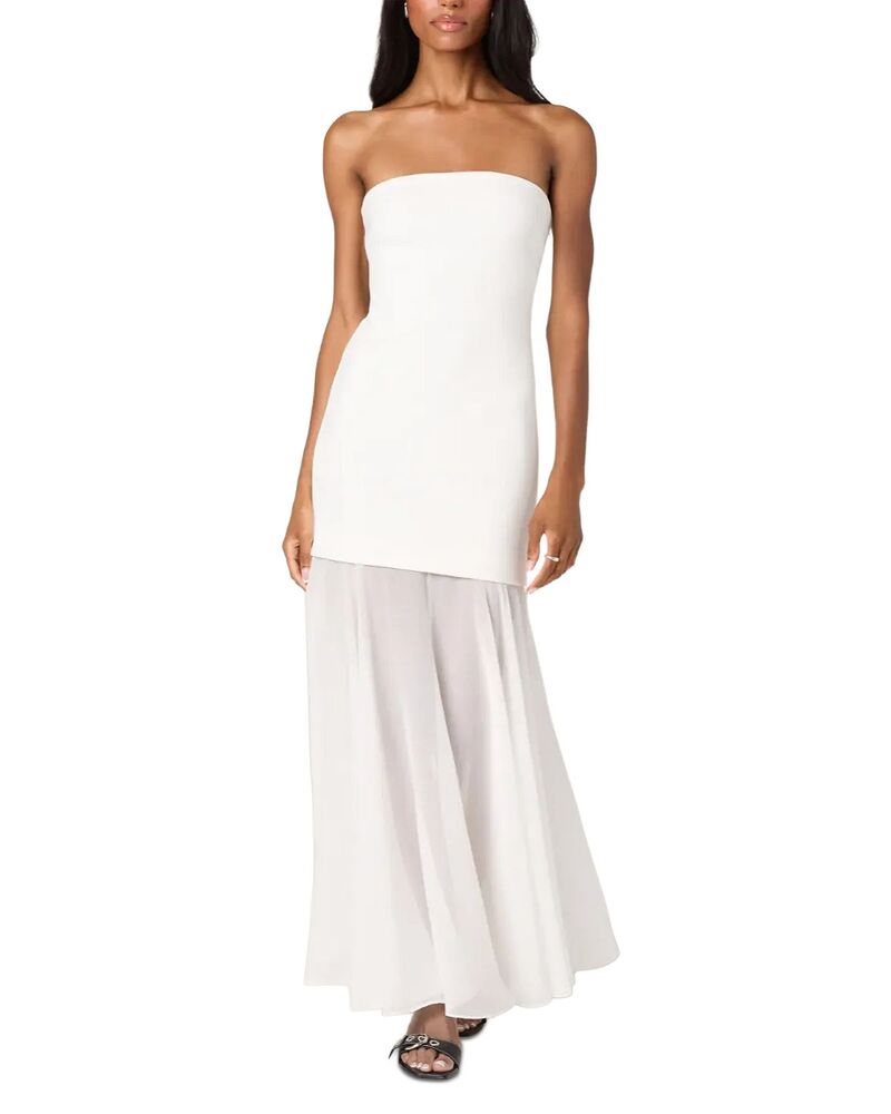 アストール レディース トップス 衣裳 ASTR the Labelizet Dress White 白いこと