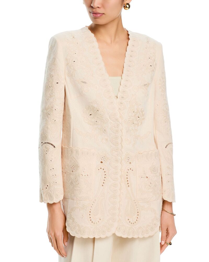 コビーハルペリン レディース アウター 上衣・上衣 刺しゅう Kobi Halperin Laci Embroidered Jacket Antique