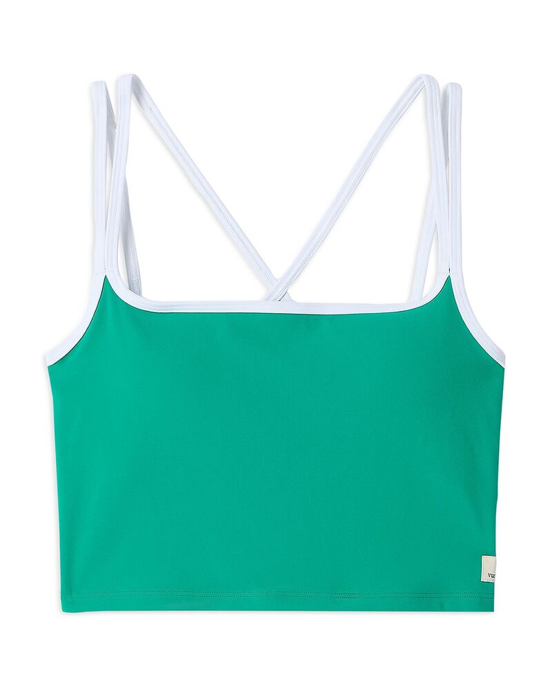 ビュオーリ レディース トップス 貯蔵タンクいの一番 Vuori Daily Layered Tank Emerald エメラルド