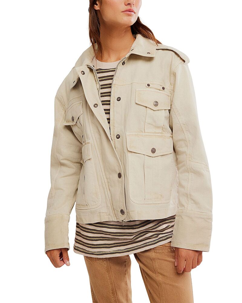 フリーピープル レディース アウター 上衣・上衣 Free People Kali Washed Jacket Morning Oasis