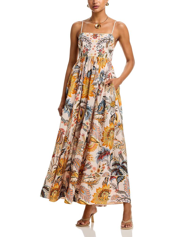 ファーム レディース トップス ワンピース フラワー柄 フラワー FARM Rio Ligia Floral Dress Ligia Flor｜ReVida 店