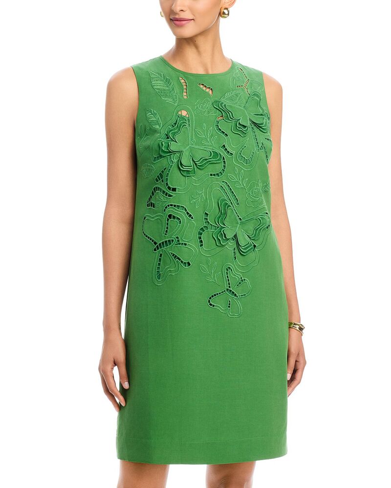 エリータハリ レディース トップス 衣裳 Elie Tahari The Isabella Dress Paradise Green 緑であること