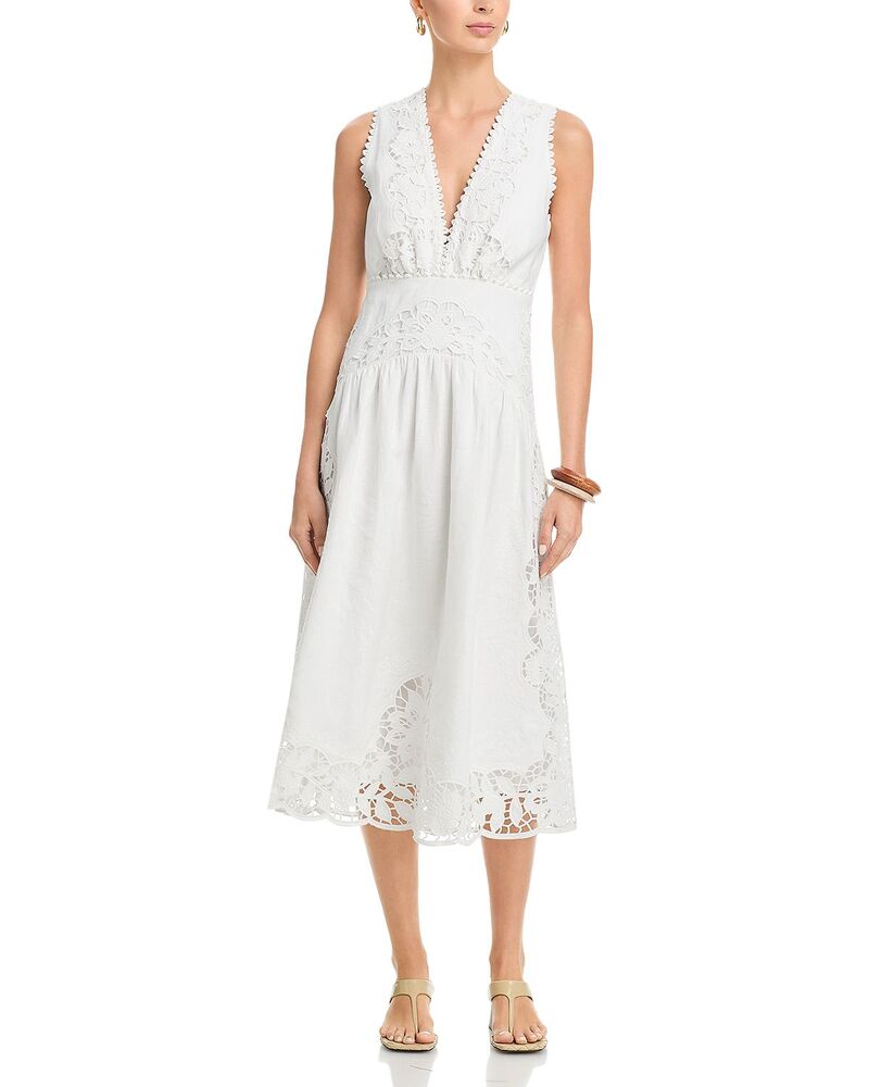耕園 レディース トップス 衣装 刺しゅう FARM Rio Embroideredress Off-white 象牙色