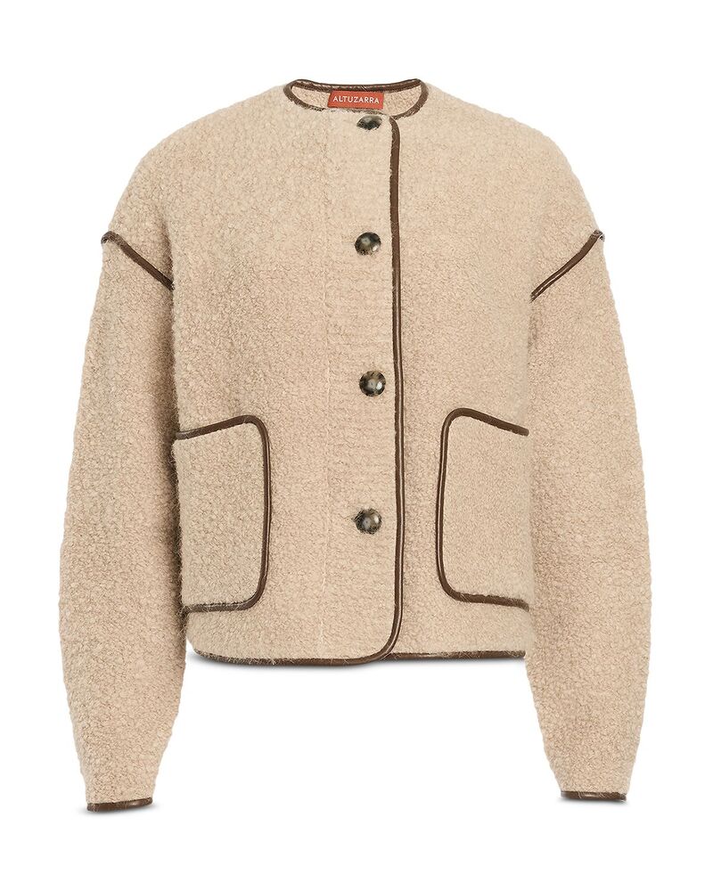 アルチュザラ レディース アウター 上衣・上衣 Altuzarra Irving Jacket Akoya Pearl パール