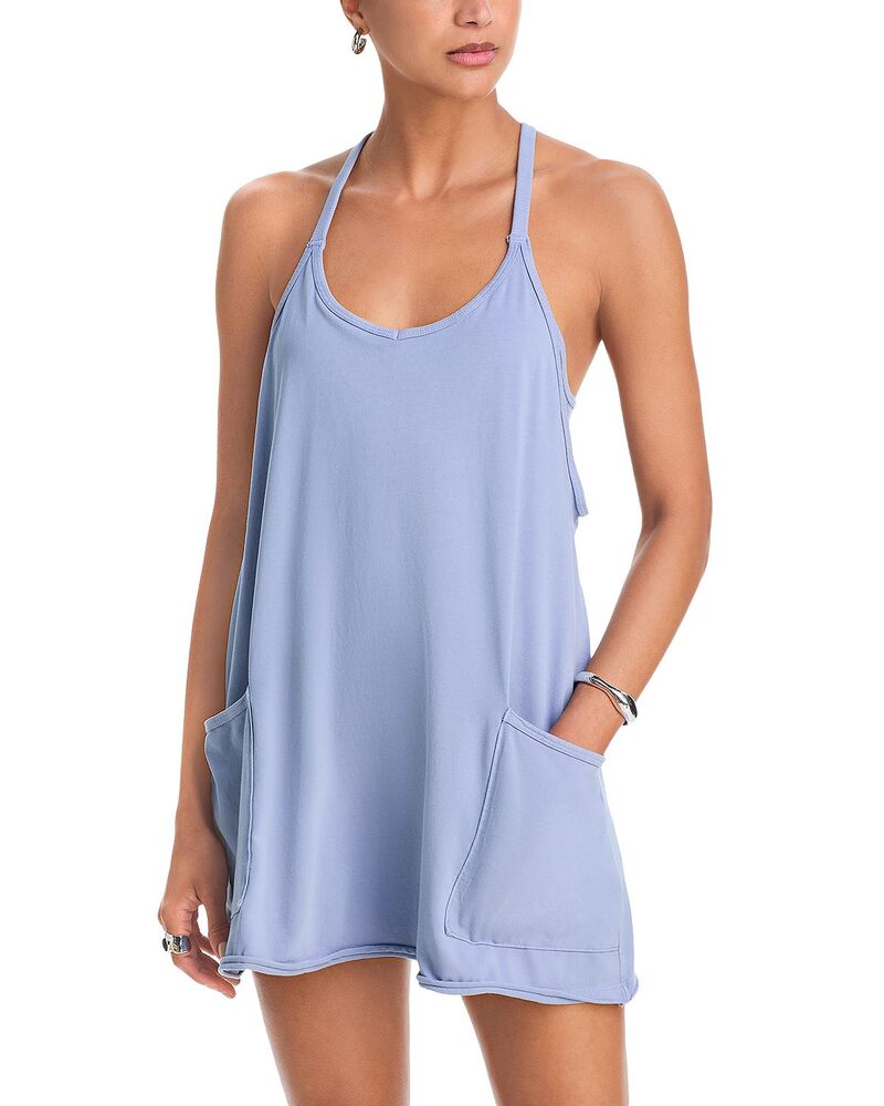 フリーピープル レディース トップス ワンピース ミニ Free People Hot Shot Mini Dress Blue Ash アッシュ｜ReVida 店 15,525円