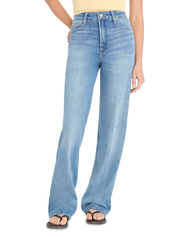 好ましいアメリカン レディース ボトムス ジーンズズボン下 デニム Good American Softech Good True High Rise Straight Jeans indigo1243 Indigo1243