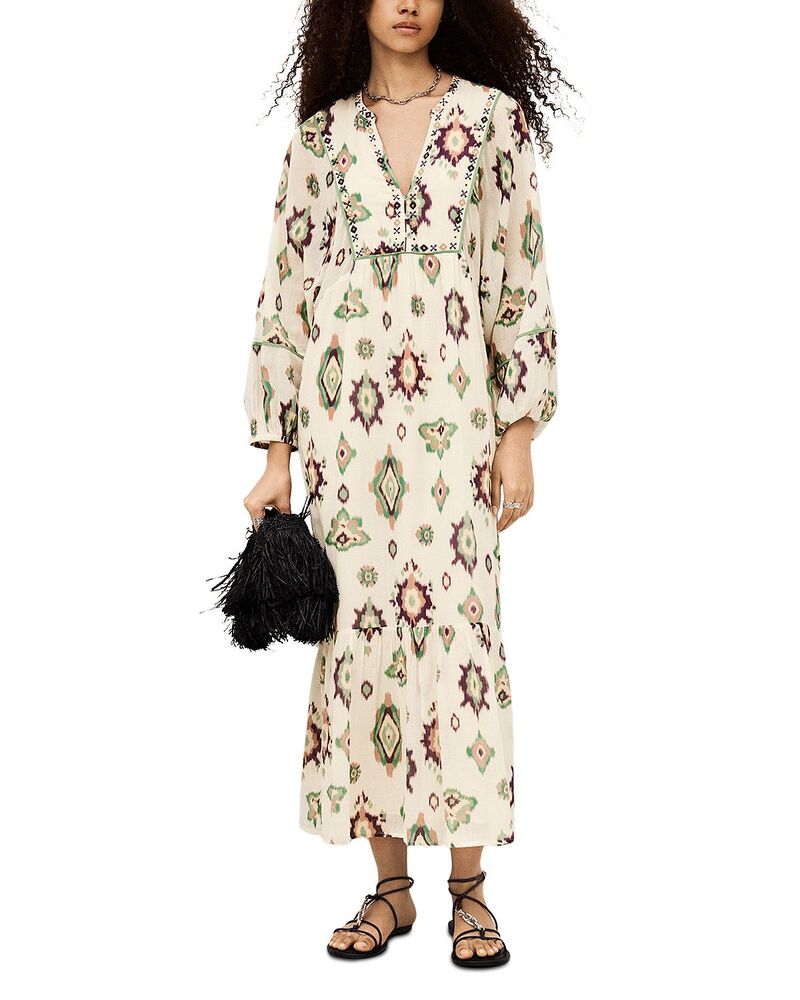バッシュ レディース アンダー御召しもの ナイト爵御召しもの ba\u0026sh Robe Oelia Dress Off White 象牙色