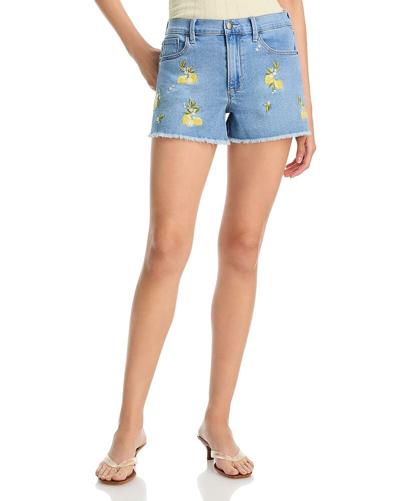 アクア レディース ボトムス ハーフパンツ・ショーツ ショートパンツ デニム AQUA Lemon Denim Shorts - Exclusive Medium Wash デニム｜ReVida 店 19,595円