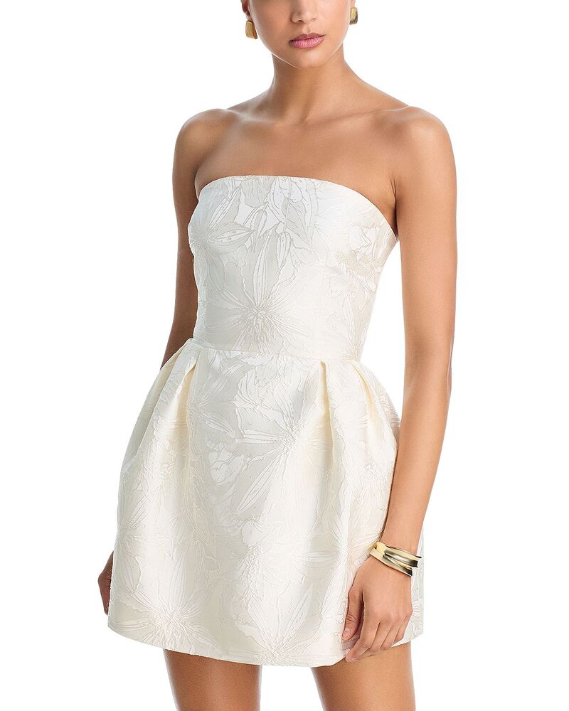 レイミー ブルック レディース トップス ワンピース Ramy Brook Ever Dress Ivory Jacquard アイボリー|ReVida 店
