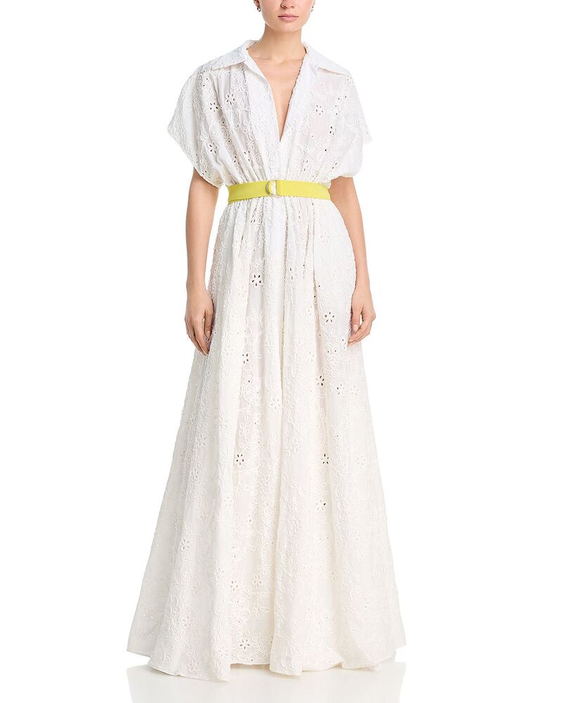 ノーマカマリ レディース トップス 衣装 プルオーバー Norma Kamali Super Oversized Boyfriend Neck Shirt Flared Gown Snowhite 白いこと