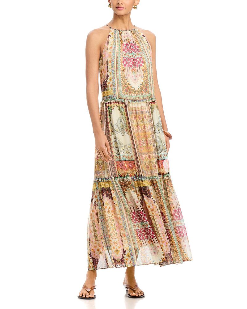 エリータハリ レディース トップス 衣装 刷り上げる Elie Tahari The Aurora Baroque Print Dress Baroque Print