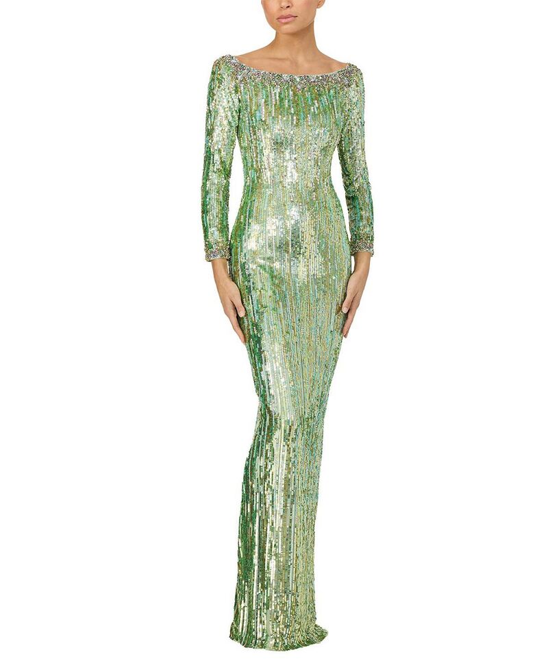 ジェニー・パッカム レディース トップス ワンピースパンコール マキシ Jenny Packhamarnie Sequin Maxi Dress Green Opal グリーン｜ReVida 店