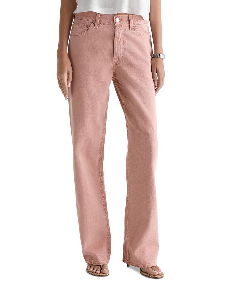 エージー レディース ボトムス デニムパンツ ジーンズ AG Hattie High Rise Barrel Jeans in Sulfur Sparkling Rose Sulfur Sparkling Rose｜ReVida 店