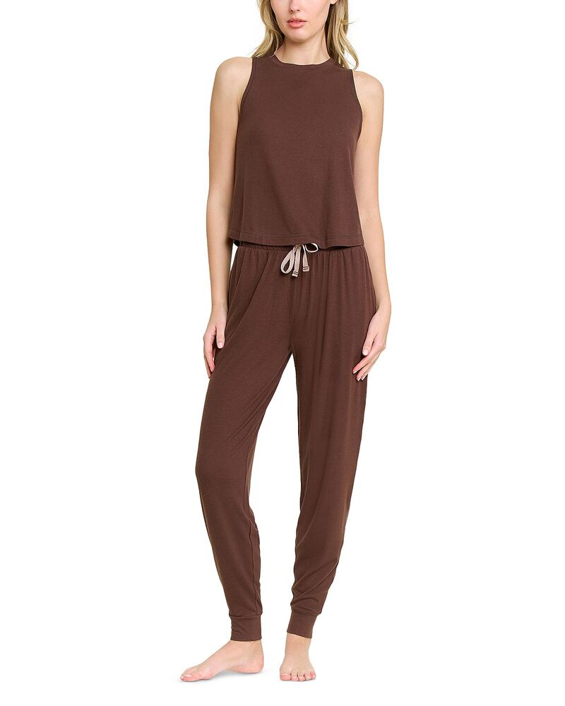 ハニーデュー インティメッツ レディース トップス 貯蔵タンクいの一番 ズボン下 Honeydew Star Seeker Tank Top \u0026 Pantset Chocolate 黒茶