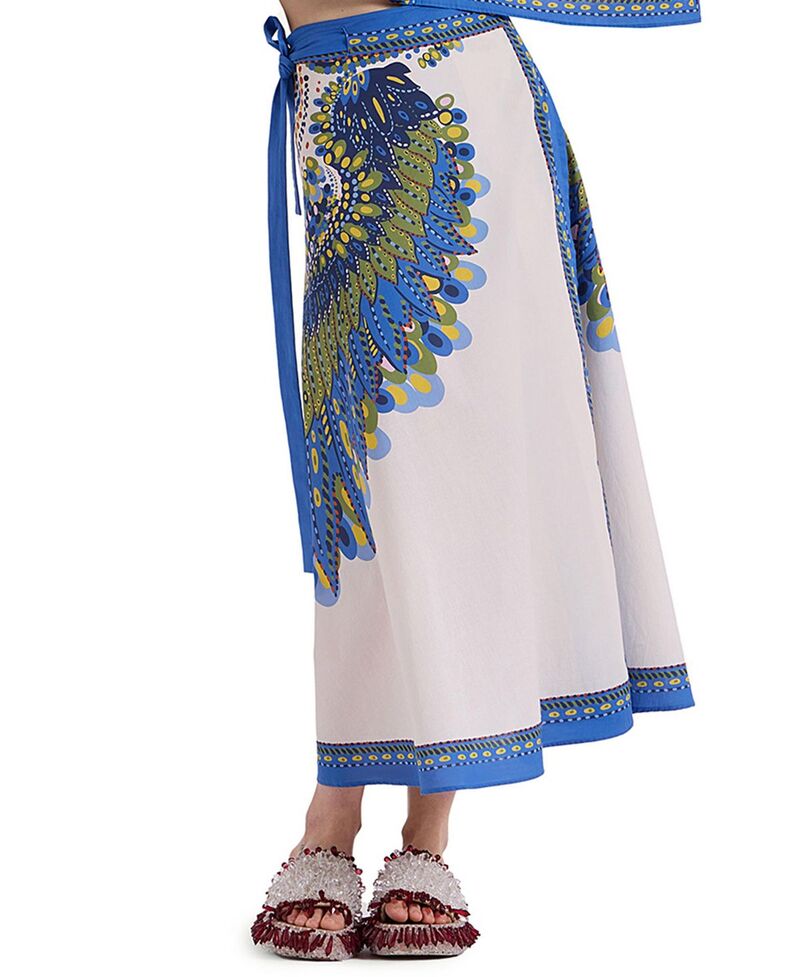 ラ・ダブル・ジェイ レディース 下つ方スコート スピード競技 La DoubleJ Sarong Chakra Place Skirt Chakra Placee Multicolor マルチ色つや