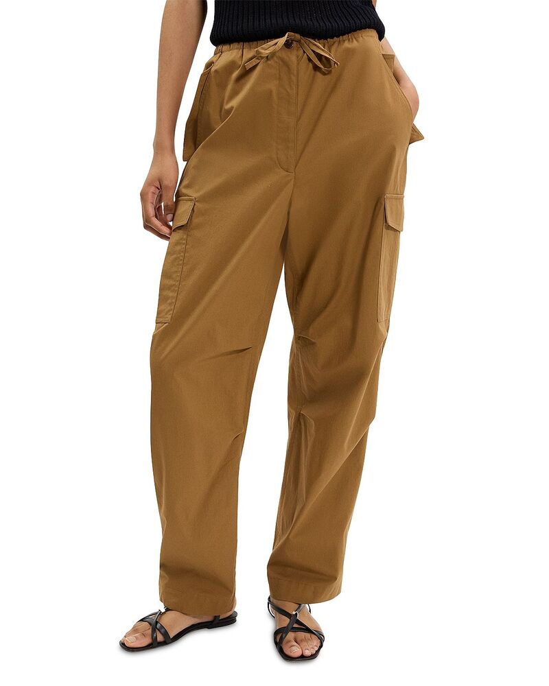 行動論理 レディース ボトムス 心地好いズボン下 カーゴパンツ Theory Cargo Pants Bronze