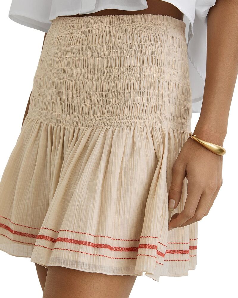 レイス レディース ボトムスカート ミニ REISS Catie Mini Skirt Neutral|ReVida 店