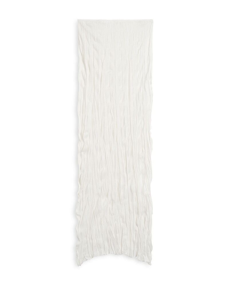 トーテム レディース 下つ方スコート 編み物 TOTEME Crinkled Knit Skirt White 白いこと