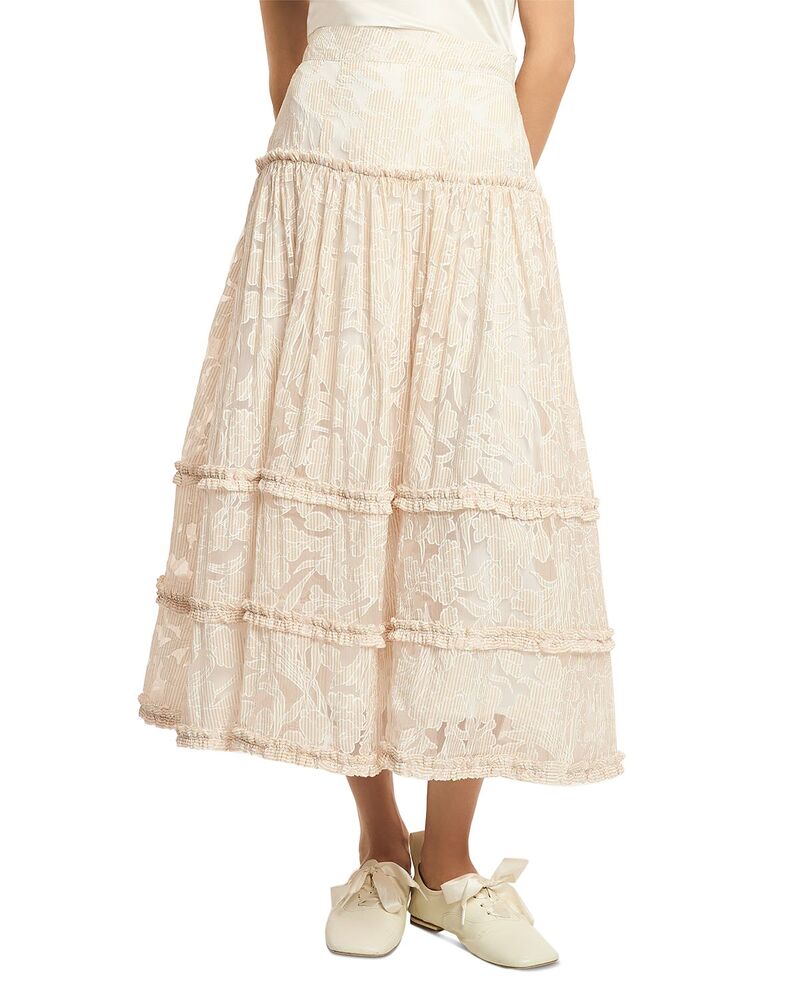 サンク セプト レディース 下つ方スコート Cinq Sept Suki Drop Waist Skirt Khaki Multi カーキ