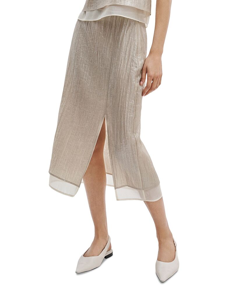 ラグアンドボーン レディース 下つ方スコート rag \u0026 bone Suki Combo Skirt Beige ベージュ