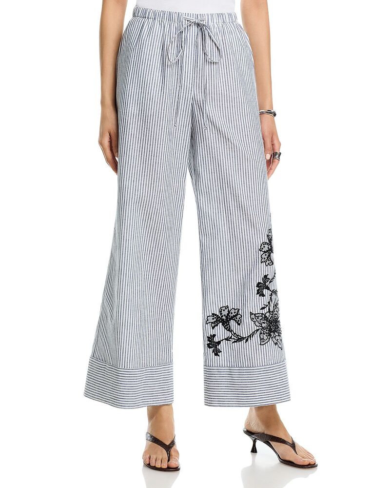 コビーハルペリン レディース ボトムス カジュアルパンツ Kobi Halperin Callie Pants Black/White ホワイト｜ReVida 店