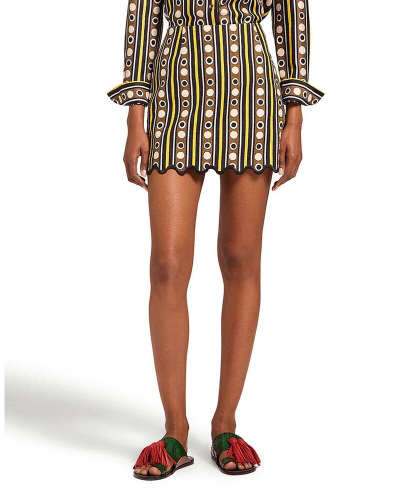 ラ・ダブル・ジェイ レディース 下つ方スコート ミニ La DoubleJ Baia Mini Skirt Sanctuary Brown 赤銅色