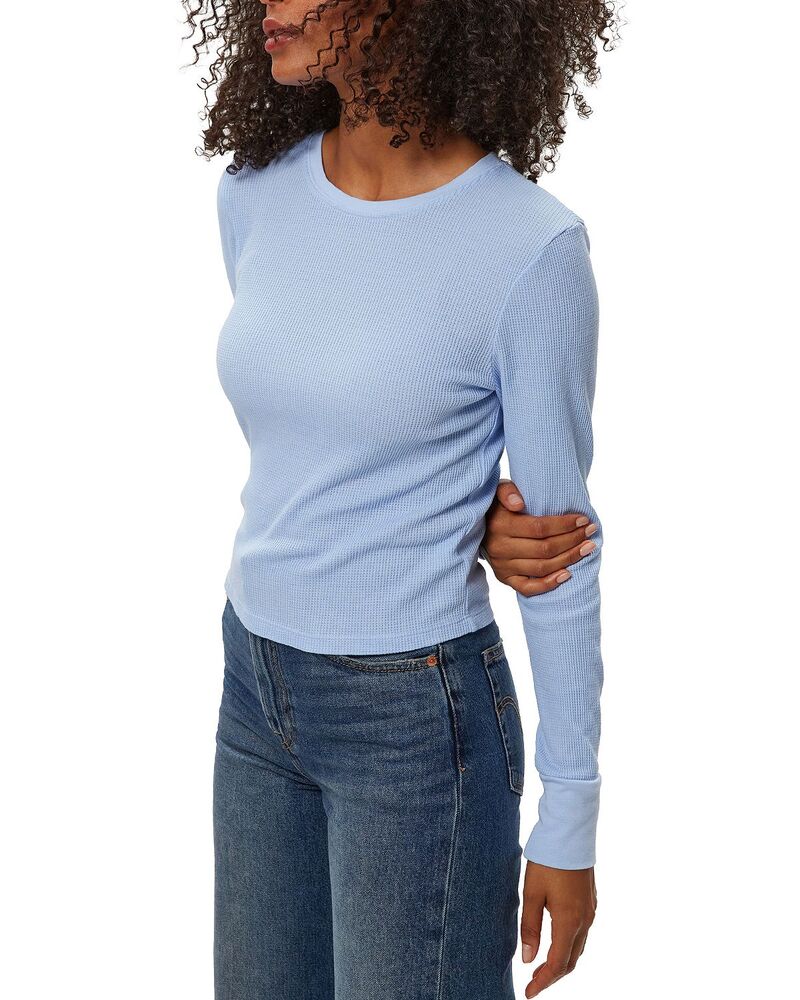 マイケルスターズ レディース トップス Tシャツ Michael Stars Palmer Crop Crew Tee Breeze｜ReVida 店