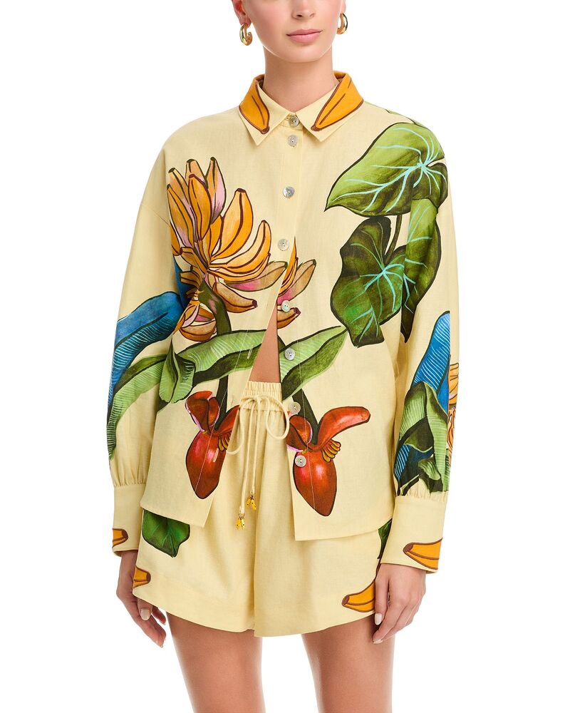 耕園 レディース トップス プルオーバー FARM Rio Banana Grapeshirt Banana Grapes