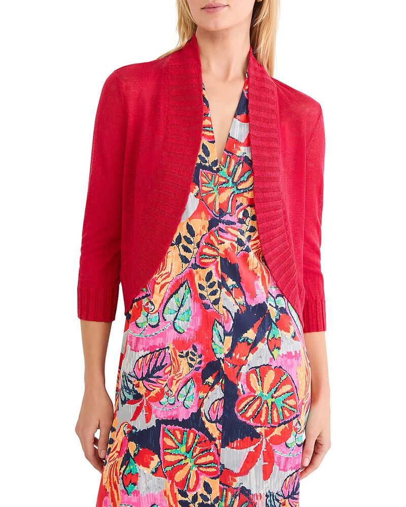 ニックプラスゾーイ レディース アウター ジレー スウェーター NIC+ZOE Bolero Cardigan Sweater True Red 赤いこと
