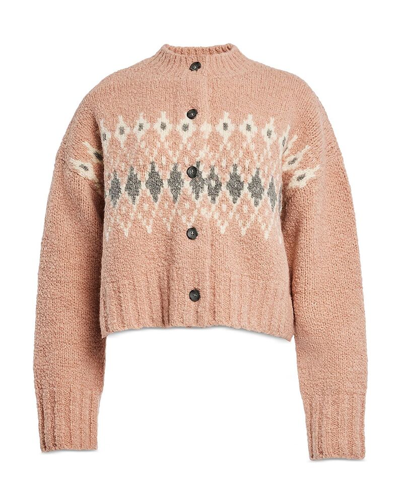 アルチュザラ レディース アウター 編み物・スウェーター 羊毛 Altuzarra Haven Wool Button Front Sweater Blossom