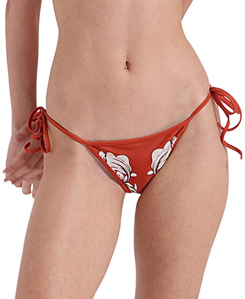 ラ・ダブル・ジェイ レディース 水着 ボトムスのみ La DoubleJ String Bikini Bottom Iris Placee Dark Orange オレンジ｜ReVida 店