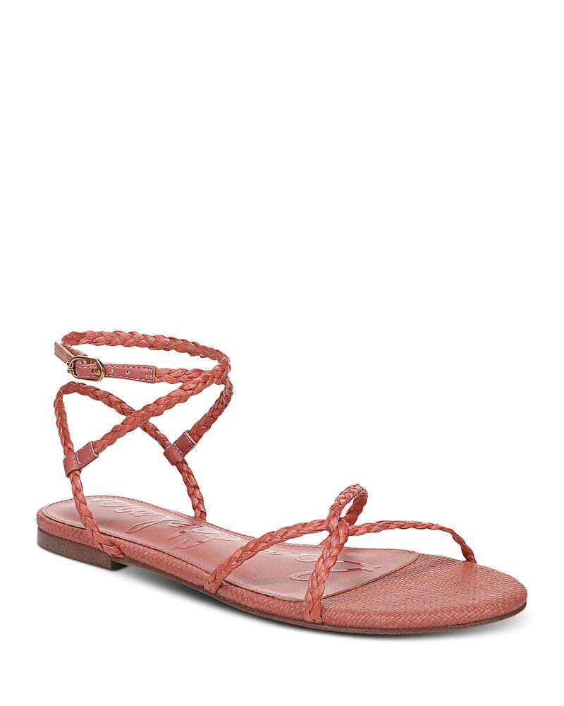 サムエデルマン レディース シューズ サンダル Sam Edelman Women\u0027s Ellina Braid Sandals Indie Pink さくら色