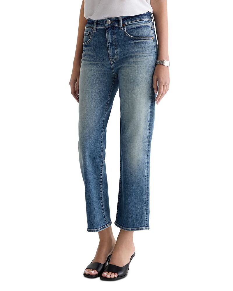 エージー レディース ボトムス ジーンズズボン下 デニム AG Brinley High Rise Straight Jeans インチ 15 Years Bouquet 15 Years Bouquet