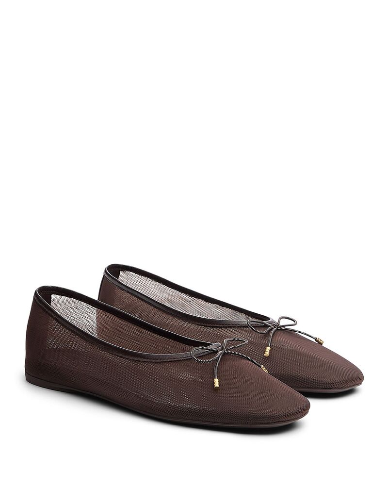 ラグアンドボーン レディース シューズ パンプス rag \u0026 bone Women\u0027s Poppi Ballet Flats Mocha Mesh モカ
