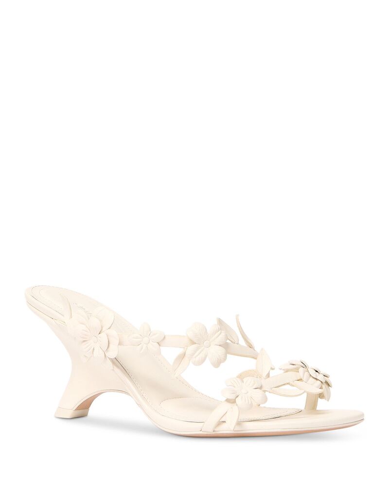 シムカイ レディース シューズ サンダル なめし革 SIMKHAI Women\u0027s Willow Leather Sandals Ivory 象牙色