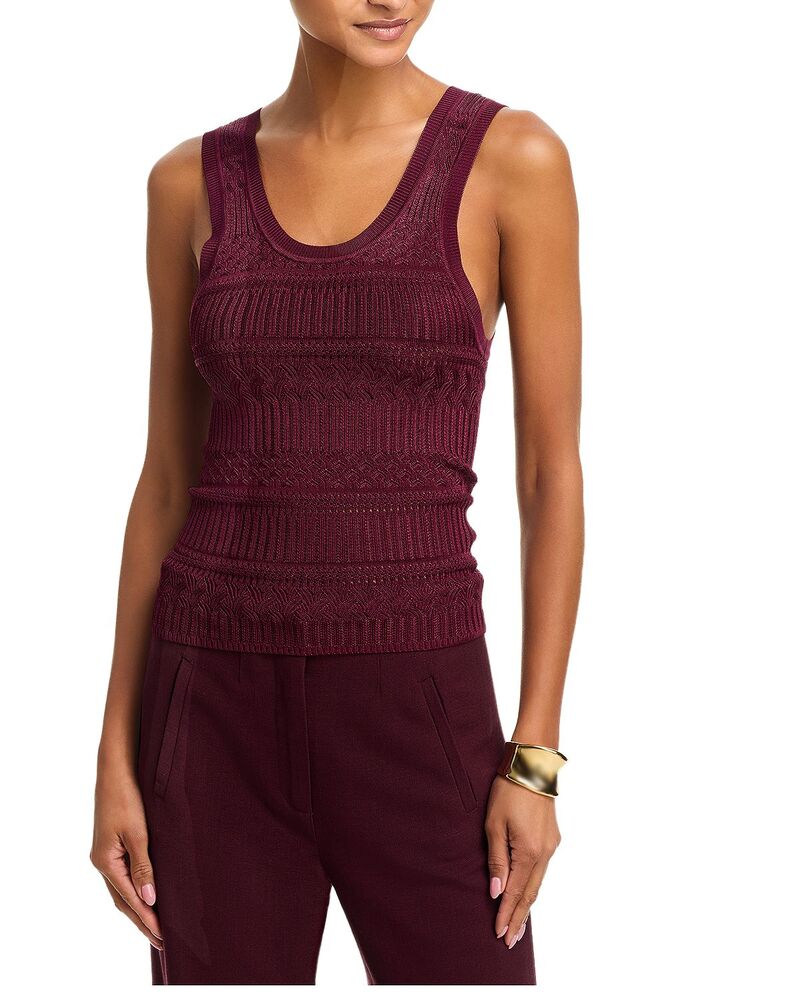 ヴェロニカ ベアード レディース トップス タンクトップ Veronica Beard Sandra Tank Raisin｜ReVida 店 54,480円