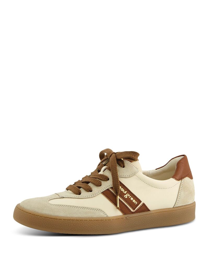 ポール・グリーン レディース シューズ スニーカー Paul Green Women's Dalton Sneakers Biscuit Suede Times|ReVida 店