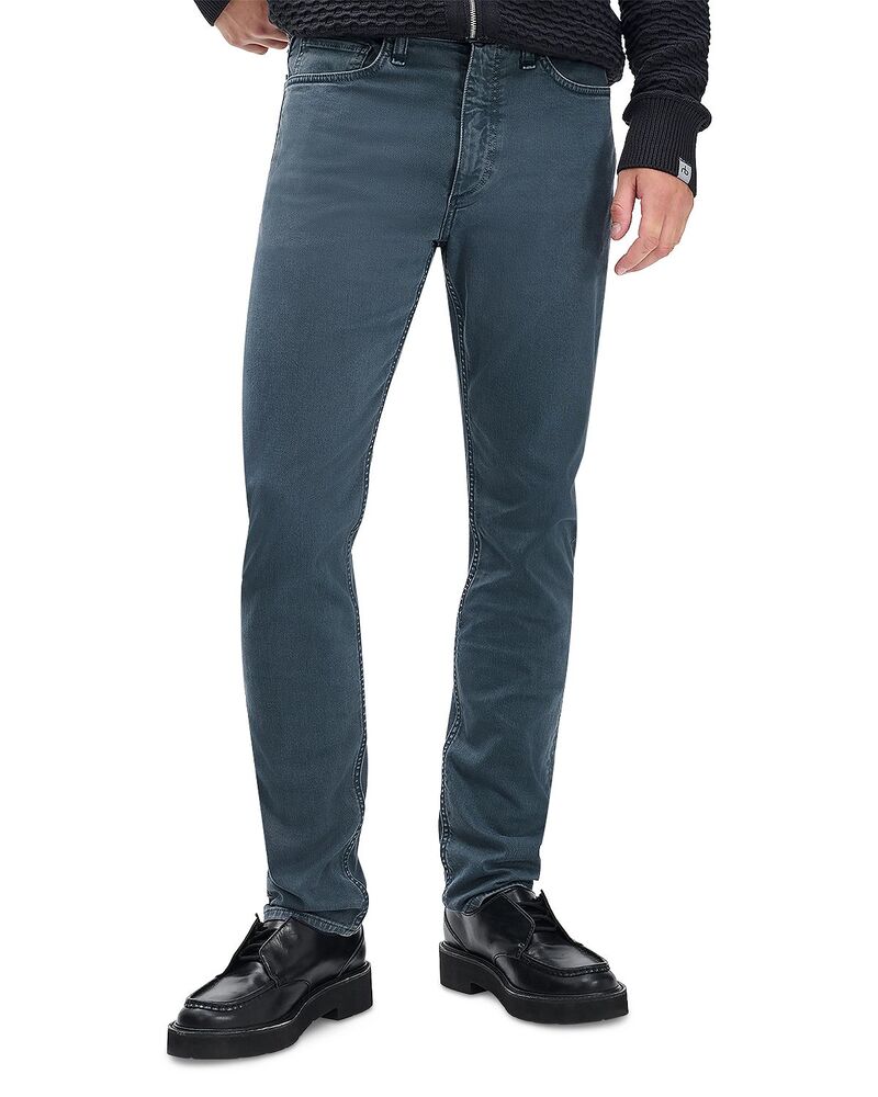 ラグアンドボーン メンズ ボトムス デニムパンツ スリムフィット ジーンズ rag & bone Fit 2 Aero Stretch 32" Slim Fit Jeanslate スレート｜ReVida 店