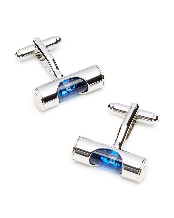 リンクアップ メンズ アクセサリー カフスボタン LINK UP Working Level Cufflinks Blue ブルー