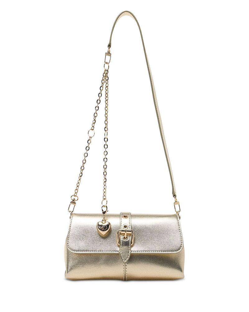 マージュ レディース バッグ トール レザー Maje Miss Metallic Leather Shoulder Bag Light Gold ゴールド｜ReVida 店