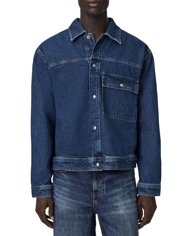 オールセインツ メンズ アウター 上衣・上衣 ジーンズ ALLSAINTS Cast Denim Jacket インチ Dark Indigo Dark Indigo インディゴ