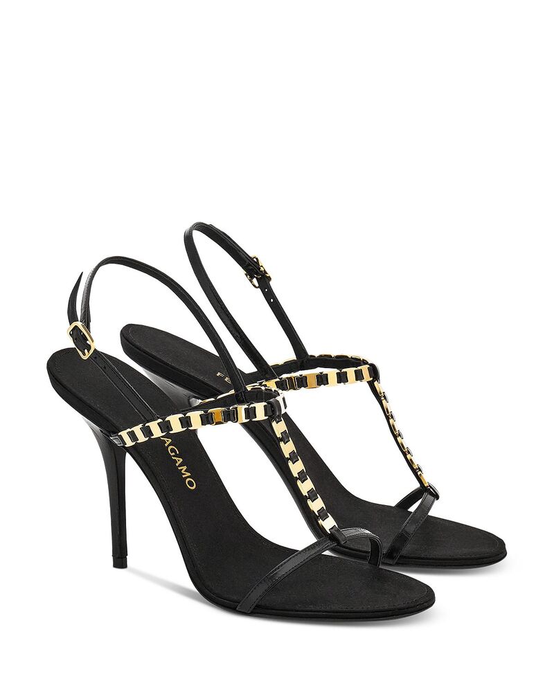 フェラガモ レディース シューズ サンダル FERRAGAMO Women\u0027s Estea 95 Sandals Nero