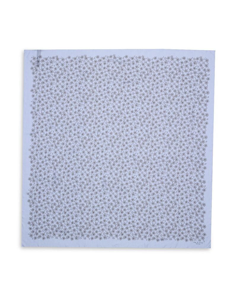 ラグアンドボーン レディース 付属品 マフラー・ストール・スカーフラワー柄 御花 rag \u0026 bone Mel Floral Scarf Blue Floral 青み