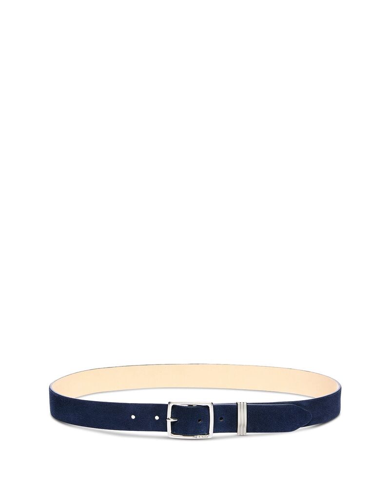 ラグアンドボーン レディース 佩び物 胴締め スエードクロス rag \u0026 bone Women\u0027s X Boyfriend 2.0 Suede Belt Navy 米国海軍