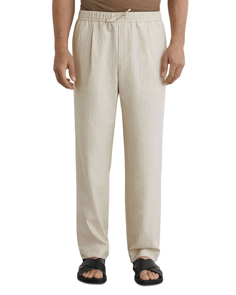 レイス メンズ ボトムス 心地好いズボン下 REISSlayman Trousers Off White 象牙色
