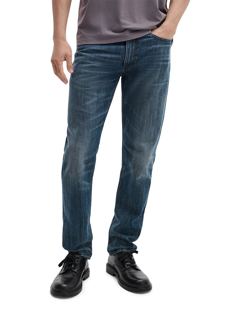 ラグアンドボーン メンズ ボトムス ジーンズズボン下 か細い填まる デニム rag \u0026 bone Fit 2 Authentic Stretch 32\" Slim Fit Jeans Clay"