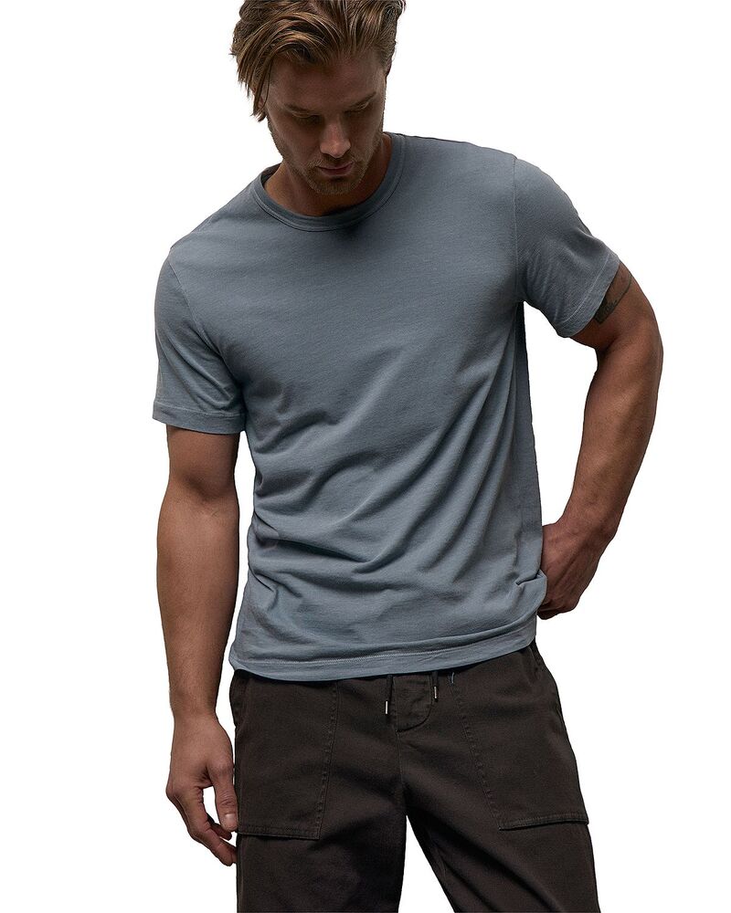 ジェームス パース メンズ トップス Tシャツ クルーネック James Perse Short Sleeve Crewneck Tee Bluestone Pigment|ReVida 店