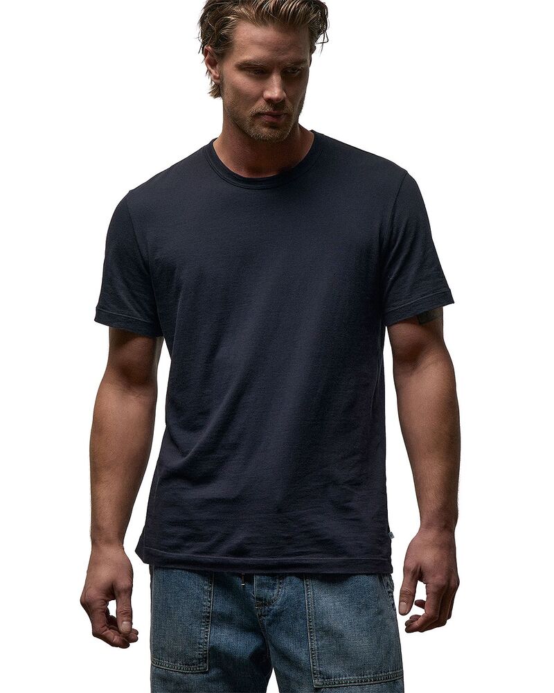 ジェームス パース メンズ トップス Tシャツ クルーネック James Perse Short Sleeve Crewneck Tee Deep｜ReVida 店