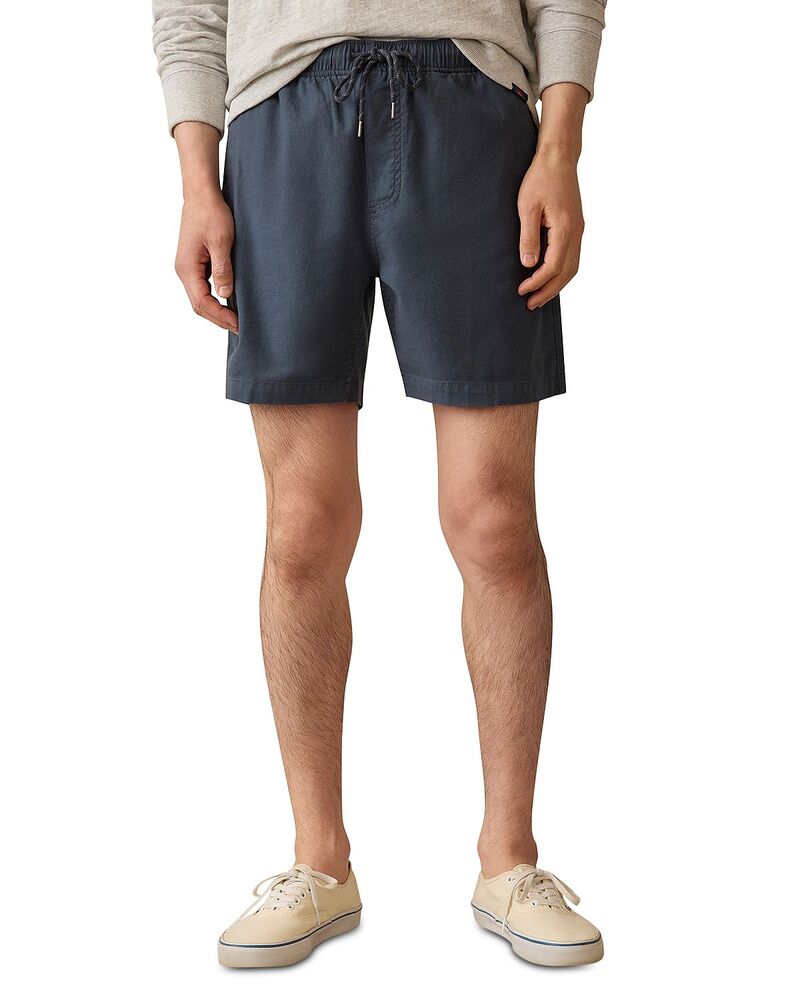 ファレティ メンズ ボトムス 二分の一ズボン下・さる股引き 遊撃手ズボン下 Faherty Essential Drawstring 6.5\" Shorts Blue Night 青み"