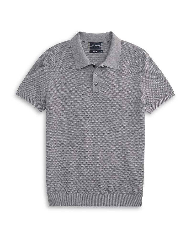 マック ウェルダン メンズ トップス スポーツシャツ リネン Mack Weldon Tech Linen Polo Shirt Grey Heather 薄墨色